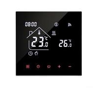 Autilyshop Termostato inteligente de calefacción por suelo de agua Controlador de temperatura ambiente programable digital AC 230V 0.5°C Precisión Asistente de voz Aplicación compatible Control remoto