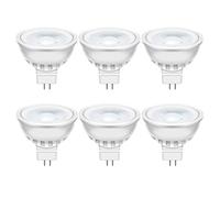 Auting GU5.3 Spotlight Bombillas LED de 5W Equivalente 50W Halógena, GU5.3 Spotlight, 560lm Blanco Cálido 2700K MR16 Bombillas led 12 voltios, No Regulable, Ángulo de haz de 38 °, Paquete de 6