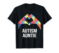Autism Auntie It's Ok To Be Different Mes de Concientización sobre el Autismo Camiseta