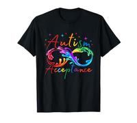 Autism Awareness Acceptance Month Infinity Symbol Camiseta