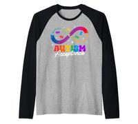 Autism Awareness Acceptance Shirt Infinity Symbol Man Women Camiseta Manga Raglan