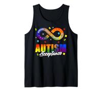 Autism Awareness Acceptance Shirt Infinity Symbol Man Women Camiseta sin Mangas