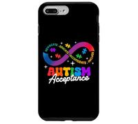 Autism Awareness Acceptance Shirt Infinity Symbol Man Women Carcasa para iPhone 7 Plus/8 Plus