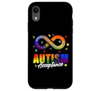 Autism Awareness Acceptance Shirt Infinity Symbol Man Women Carcasa para iPhone XR