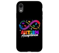 Autism Awareness Acceptance Shirt Infinity Symbol Man Women Carcasa para iPhone XR