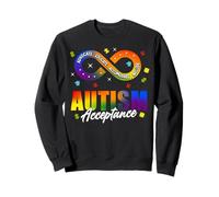 Autism Awareness Acceptance Shirt Infinity Symbol Man Women Sudadera