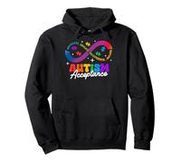 Autism Awareness Acceptance Shirt Infinity Symbol Man Women Sudadera con Capucha