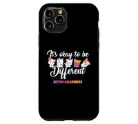 Autism Awareness Cat It’s Ok to Be Different Finny Autistic Carcasa para iPhone 11 Pro