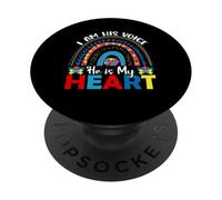 Autism Awareness Dad PopSockets PopGrip Adhesivo