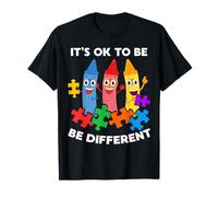 Autism Awareness Day Gift It’s Ok To Be Different Autistic Camiseta