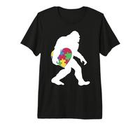 Autism Awareness Day Yeti - Love and Neurodiversity Camiseta Premium