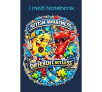 Autism Awareness Lined Notebook: Different, Not Less | 6x9 | 120 Pages: For Teachers, Parents, Caregivers & Autism Supporters