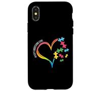 Autism Awareness Shirt Women Autism Mon T-Shirt Carcasa para iPhone X/XS