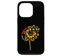 Autism Awareness Sunflower Men Women Kids Autism Sunflower Carcasa para iPhone 13 Pro