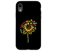 Autism Awareness Sunflower Men Women Kids Autism Sunflower Carcasa para iPhone XR