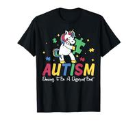 Autism Dancing To Be A Different Beat Baile Camiseta