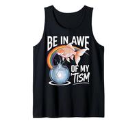 Autism Funny Be In Awe Of My 'Tism Meme Autistic Goldfish Camiseta sin Mangas