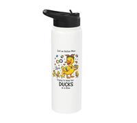 Autism Mom Autism Awareness Gift Humor Therapy Caregiver Stainless Steel Insulated Water Bottle