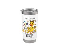 Autism Mom Autism Awareness Gift Humor Therapy Caregiver Vaso térmico de acero inoxidable de doble pared