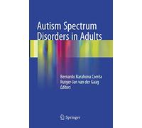 Autism Spectrum Disorders in Adults