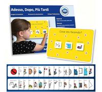 Autism Supplies And Developments- Tablero de plástico Visual Now Next Later (Italiano) (IT_NNL) , color/modelo surtido