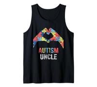 Autism Uncle Autism Awareness Month Orgulloso Autista Tío Camiseta sin Mangas