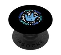 Autism We Should Protect by Accepting Inclusive Autism PopSockets PopGrip Adhesivo