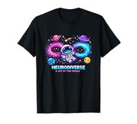 Autismo Aceptación Neurodiverso & Astronauta Fuera de Este Mundo Camiseta