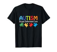 Autismo - Aceptar. Comprender. Amor. Camiseta