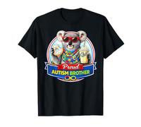Autismo Brother, Koala Bear Donut Milkshake Neurodiverso TDAH Camiseta