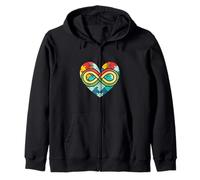 Autismo Conciencia Infinito Corazón Amor No Necesita Palabras Sudadera con Capucha