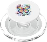 Autismo Conciencia Mariposa Neurodiversidad Rainbow Infinity PopSockets PopGrip para MagSafe