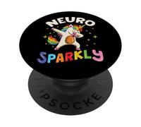 Autismo Concienciación Neurosparkly TDAH Neurodiversidad PopSockets PopGrip Adhesivo