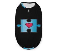 Autismo Concientización Mascotas Camisa Chaleco Lindo Perro Tank Top Suave Sin Mangas Camiseta para Cachorro Gatito Gatos M