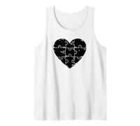 Autismo Corazón - Conciencia del Autismo Camiseta sin Mangas