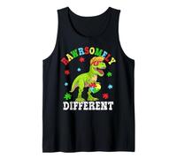 Autismo de Dinosaurios tremendamente Diferente Camiseta sin Mangas