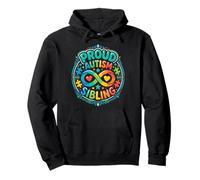 Autismo Hermano Autismo Hermano Autismo Hermana Sudadera con Capucha