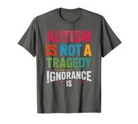 Autismo Kawaii NO TRAGEDIA LA IGNORANCIA ES Autismo OT ABA Enseñar Camiseta