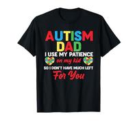 Autismo Papá Hijo Humor - Necesidades Especiales Autista Niño Padre Camiseta