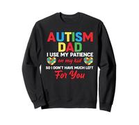 Autismo Papá Hijo Humor - Necesidades Especiales Autista Niño Padre Sudadera
