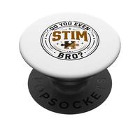Autismo Stimming Autistic Stim Bro Neurodiversidad PopSockets PopGrip Adhesivo