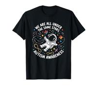Autismo Todos estamos bajo las mismas estrellas Astronauta espacial Camiseta