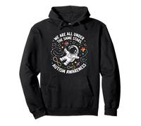 Autismo Todos estamos bajo las mismas estrellas Astronauta espacial Sudadera con Capucha
