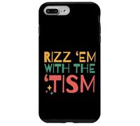 Autistic Funny Rizz Em with The Tism Retro Autism Carcasa para iPhone 7 Plus/8 Plus