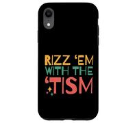 Autistic Funny Rizz Em with The Tism Retro Autism Carcasa para iPhone XR