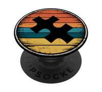 Autistic Puzzle Piece Shield - Autismo Puzzle Piece Circle PopSockets PopGrip Adhesivo