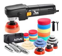 AUTIWOZ Mini máquina pulidora de coche, pequeña máquina pulidora rotativa