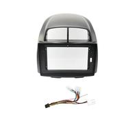 Auto 10,1 Pulgadas para Proton para Myvi Radio Reproductor MP5 Estéreo 2 DIN Panel Fascia Frane(Cable de Marco-A)