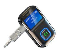 Auto 2 en 1 Wireless Bluetooth 5.0 Receptor 3,5 mm Auto Aux Stereo Audio Music Adapter Handfree Auriculares Mic Adapter Car Kits