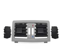 Auto AC Rejilla De Ventilación Para 5 Series E60 E61 545i 550i 2003-2009 Cubierta Salida Rejilla Aire Acondicionado Trasero Panel De Ventilación De CA(Grey)